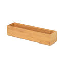 Boîte De Rangement En Bambou Avec Serrure à Code - Plateau Coulissant, Bocaux En Verre - Déco Et Organisation - 5