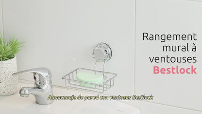 Etagère de douche avec ventouses Bestlock Spa