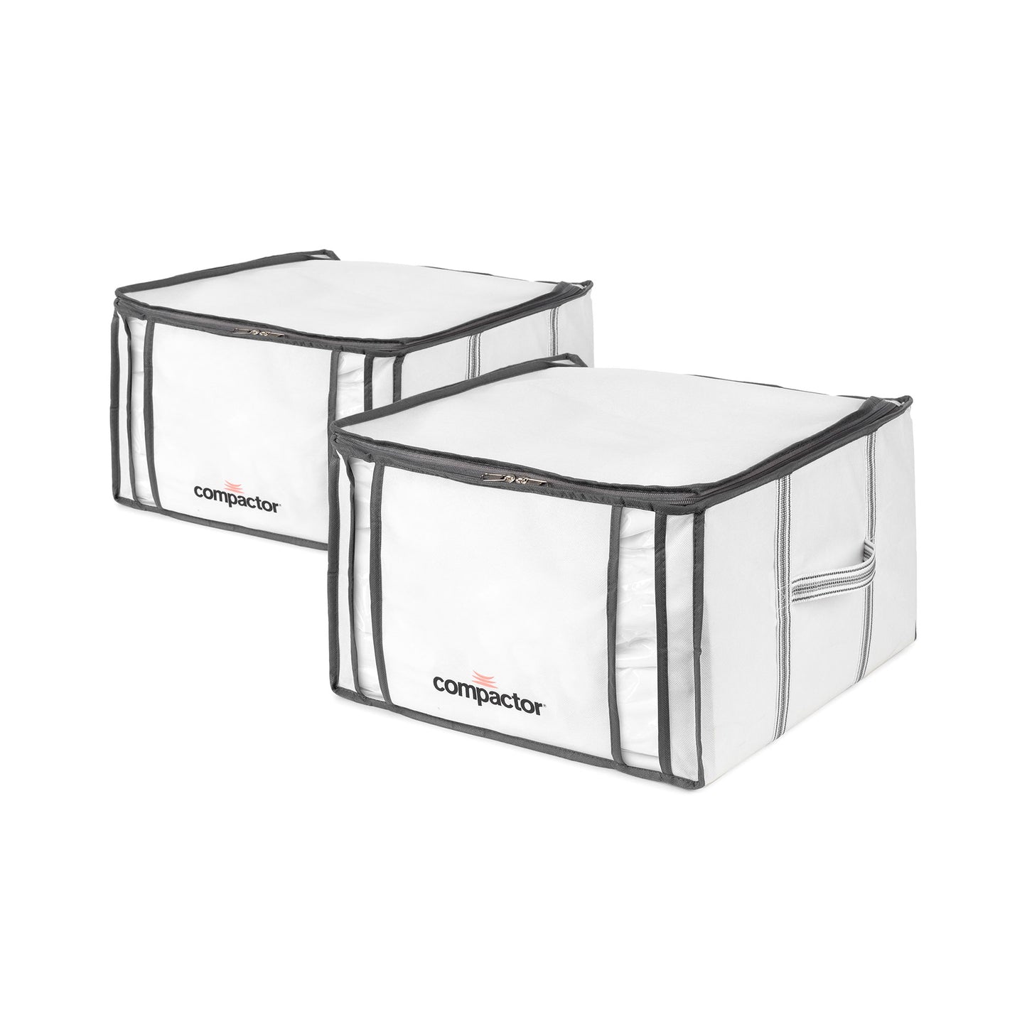 Compactor Pack de 2 cajas de Almacenamiento al Vacío Life M Blancos