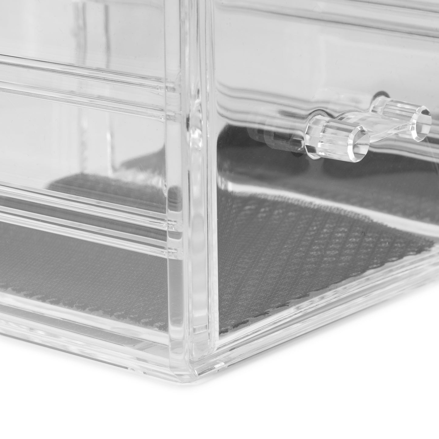 Boîte de rangement à tiroirs Cosmetic transparente