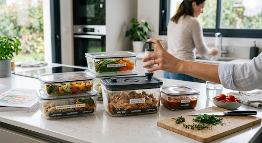 Batch Cooking : comment préparer tous vos repas du dimanche dans des boîtes sous vide sans perdre de fraîcheur