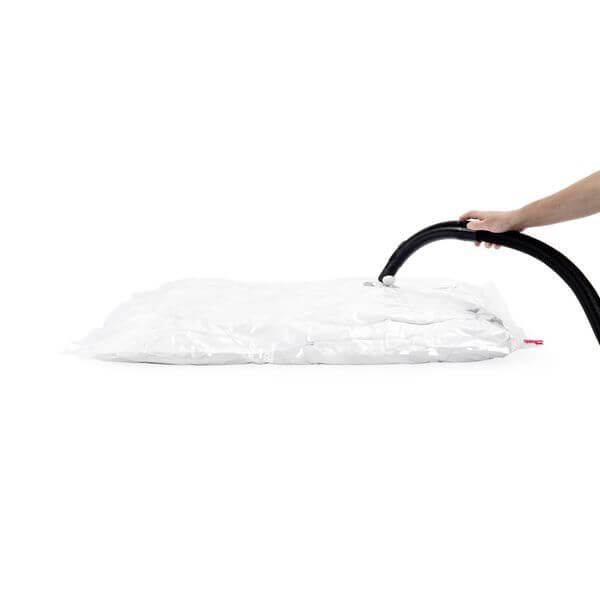 Lot de 2 housses de rangement sous vide + 2 sacs de rangement sous vide M + L