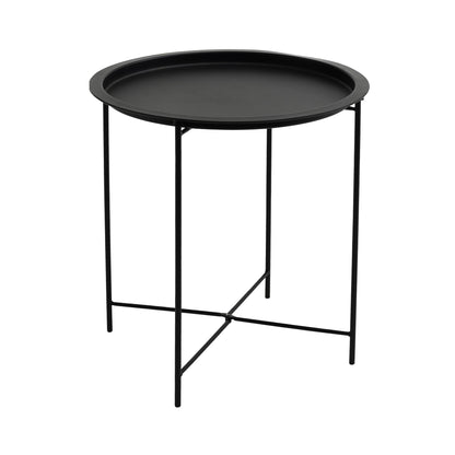 Mesa Compactor de metal negro