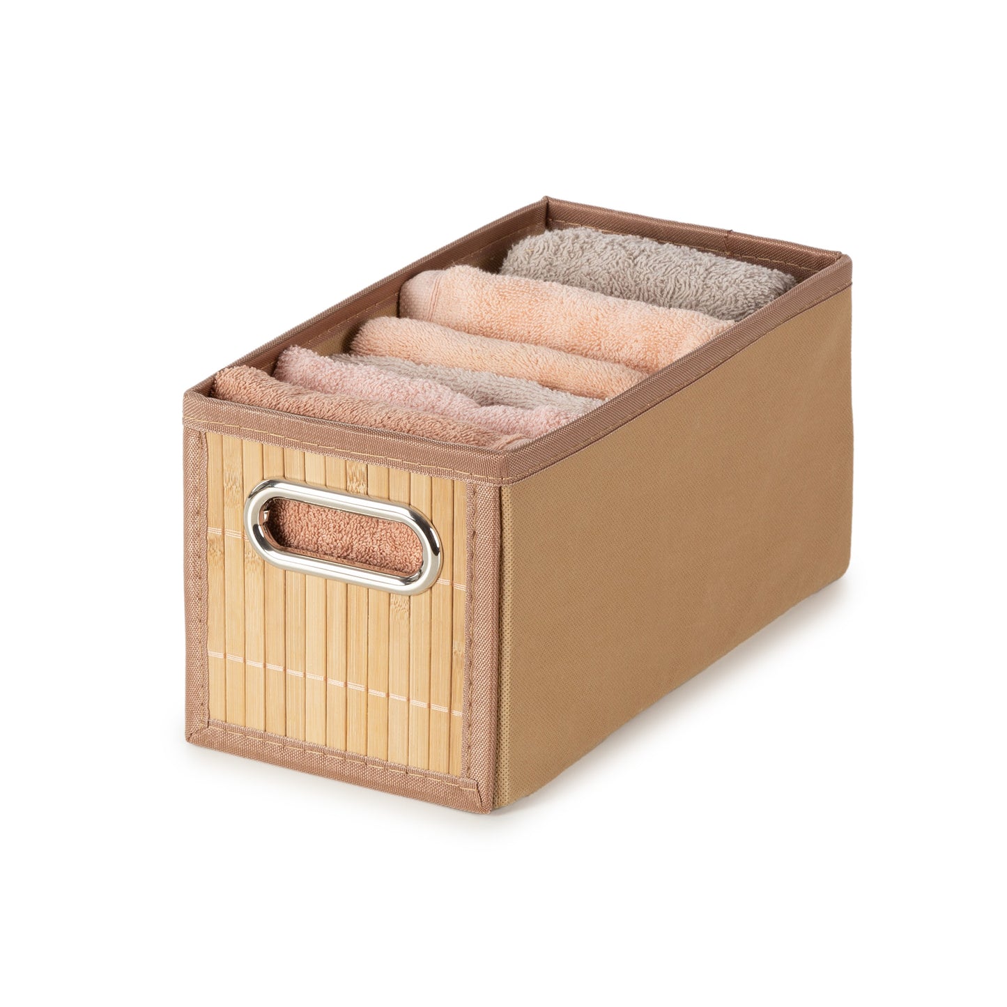 Compactor Panier de rangement en bambou S