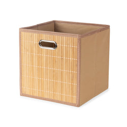 Compactor Panier de rangement en bambou L