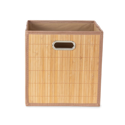 Compactor Panier de rangement en bambou L