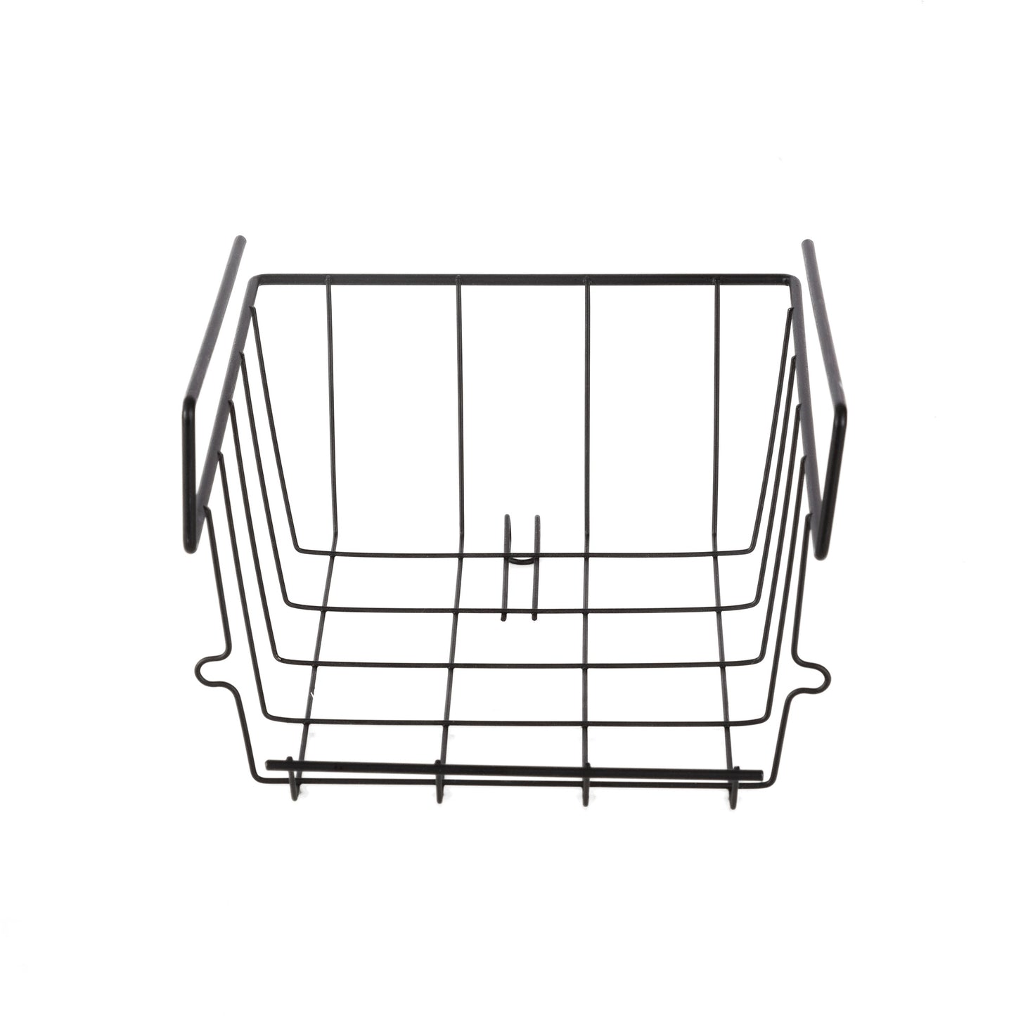 Cesta colgante Compactor S de metal negro