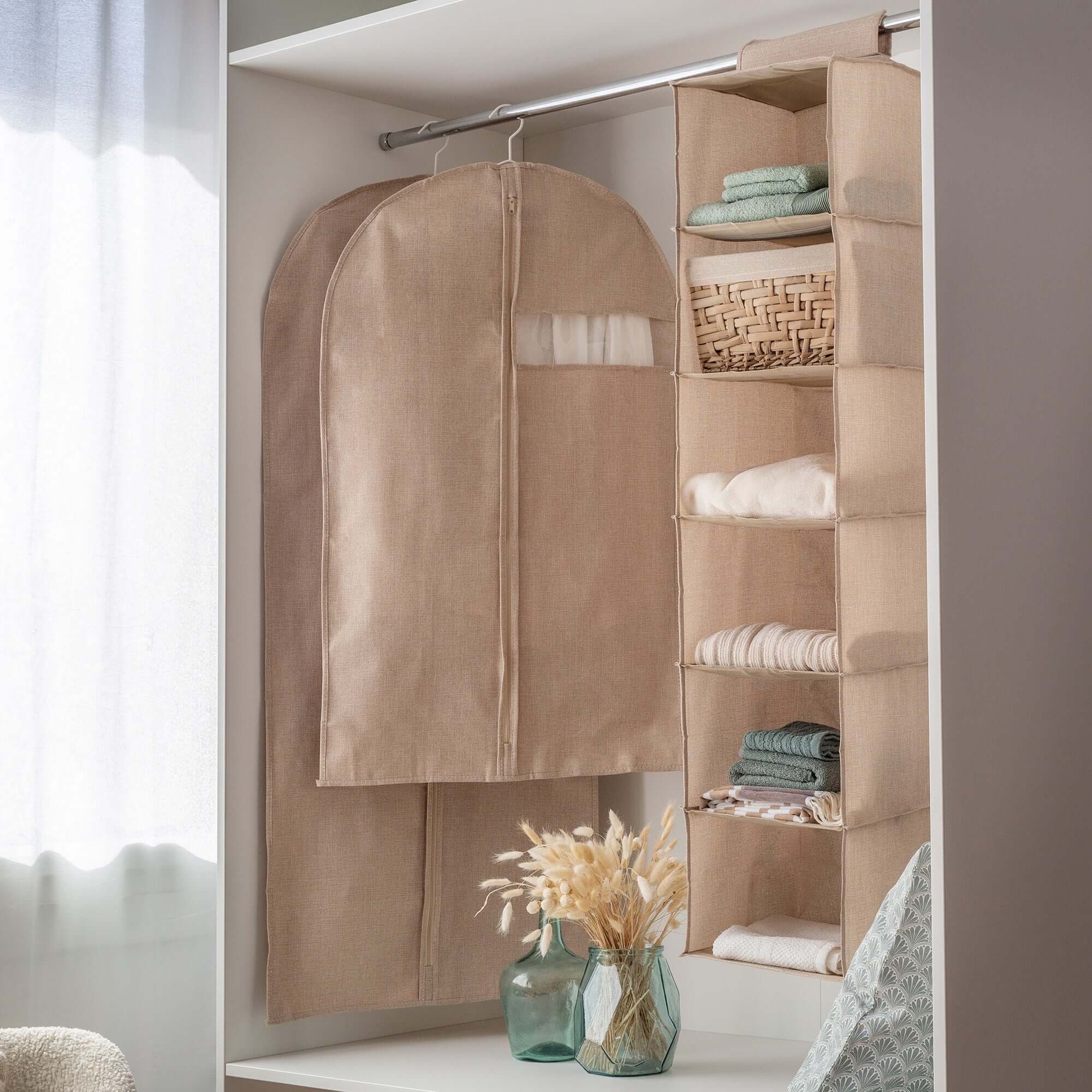 Housse pour vêtements à suspendre Sandy