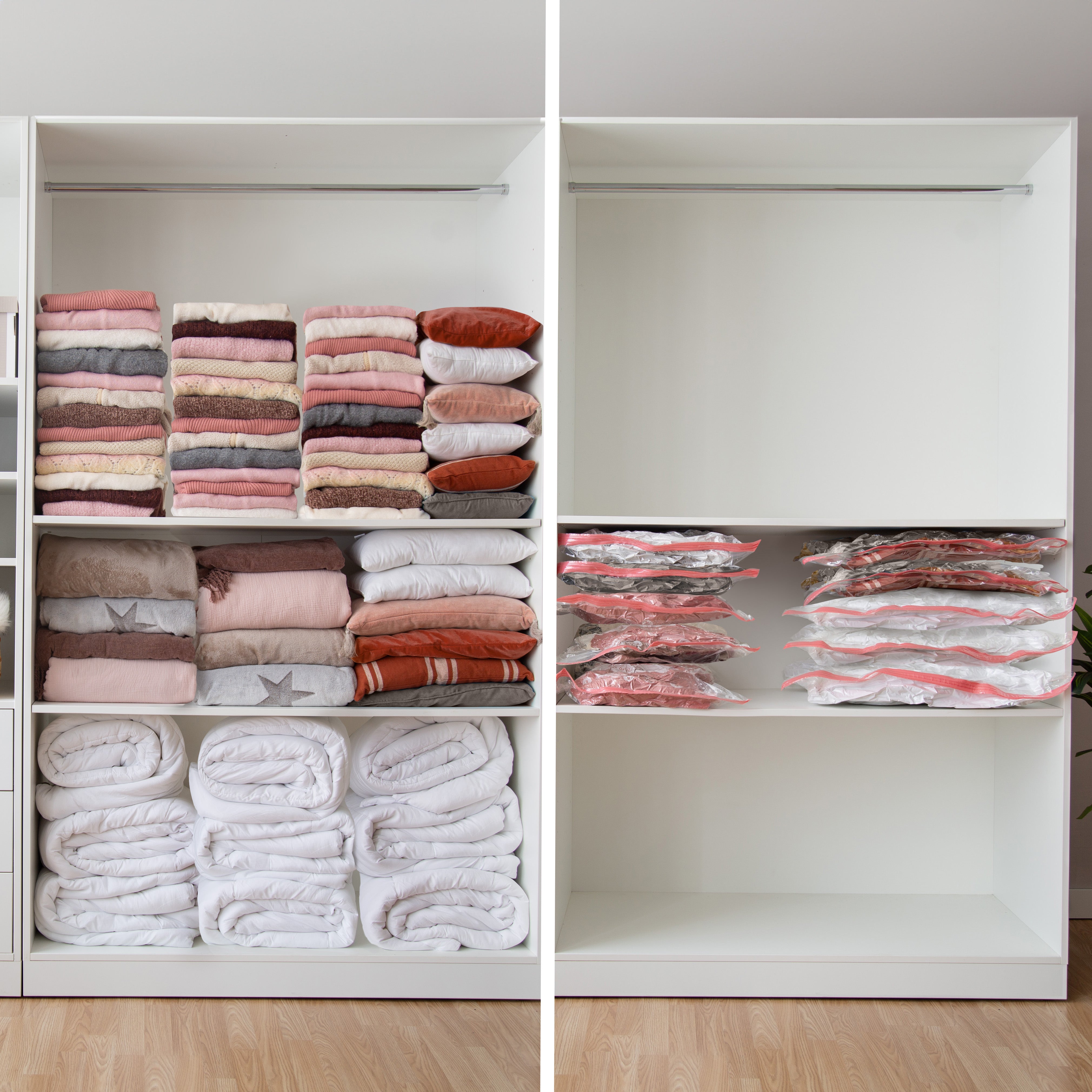 Set 10 sacchetti sottovuoto 5M + 5L Aspispace + pompa