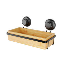 Etagère de douche avec ventouse Bestlock Spa noir