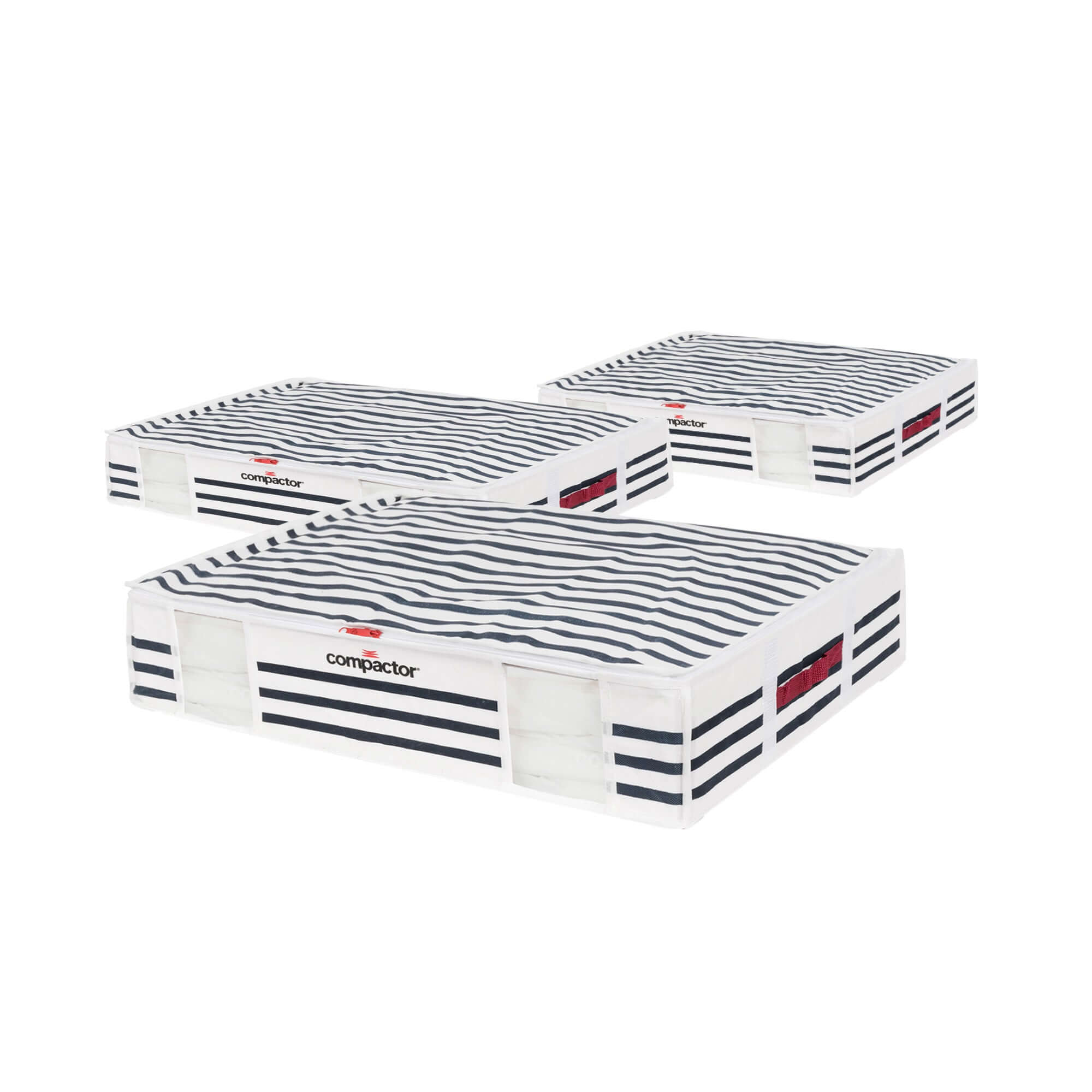 Juego de 3 cajas de almacenaje al vacío L