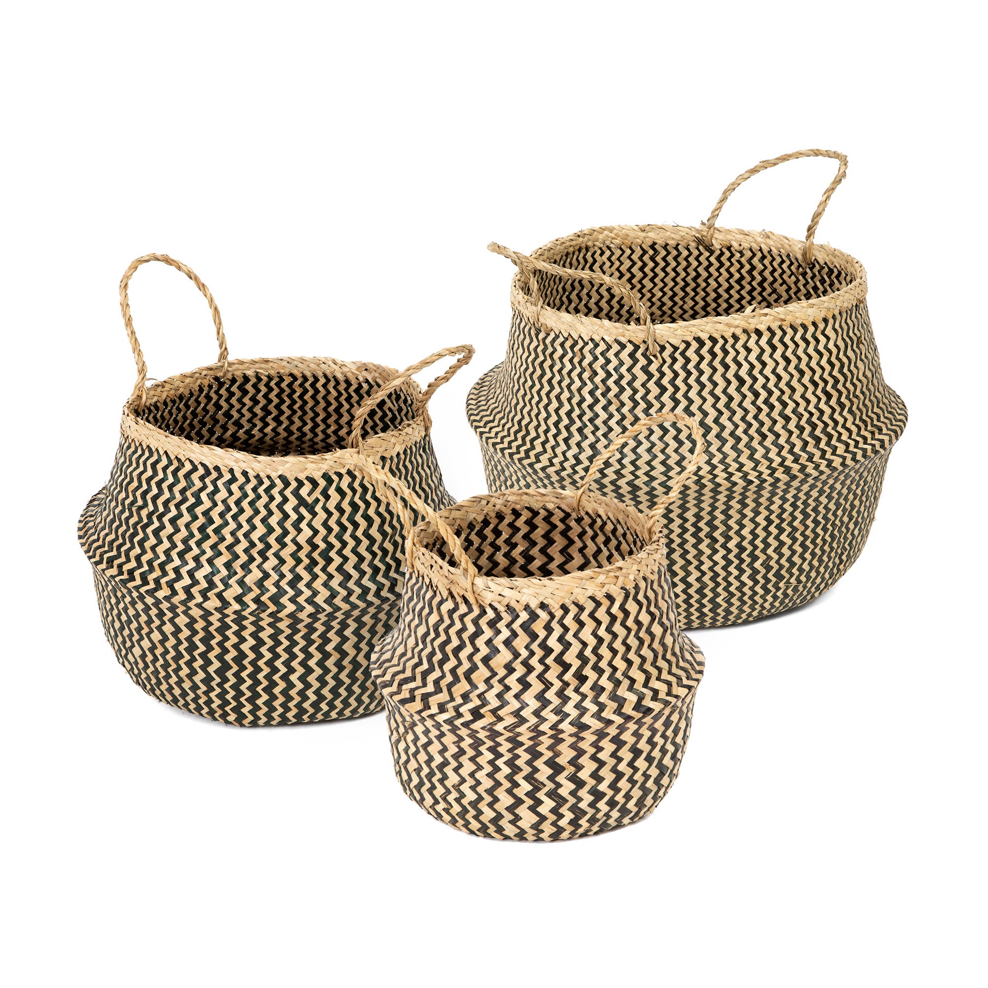Lot 3 paniers de rangement Belly S-M-L