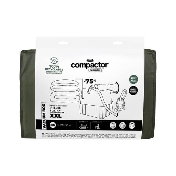 Juego de 3 bolsas de almacenamiento al vacío Ecologik XXL