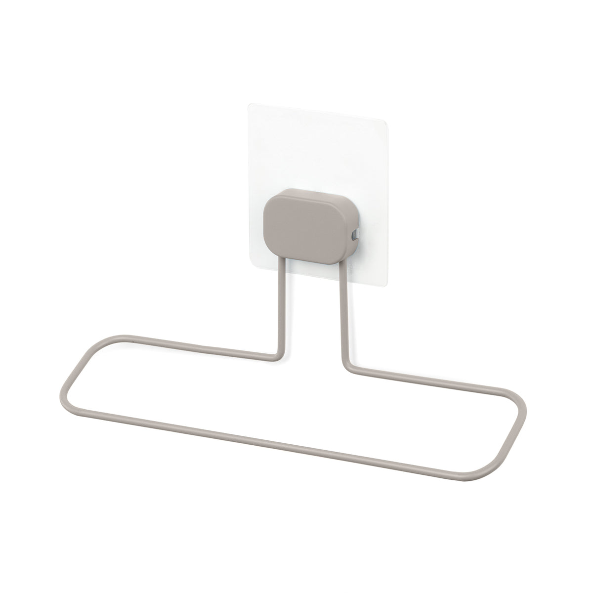 Piccolo portasciugamani autoadesivo beige
