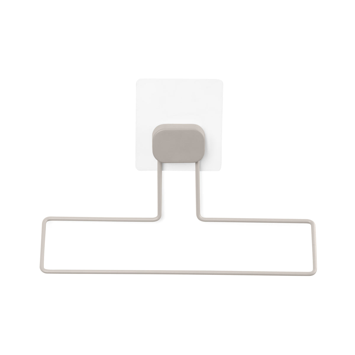 Petit porte serviette auto-adhésif beige