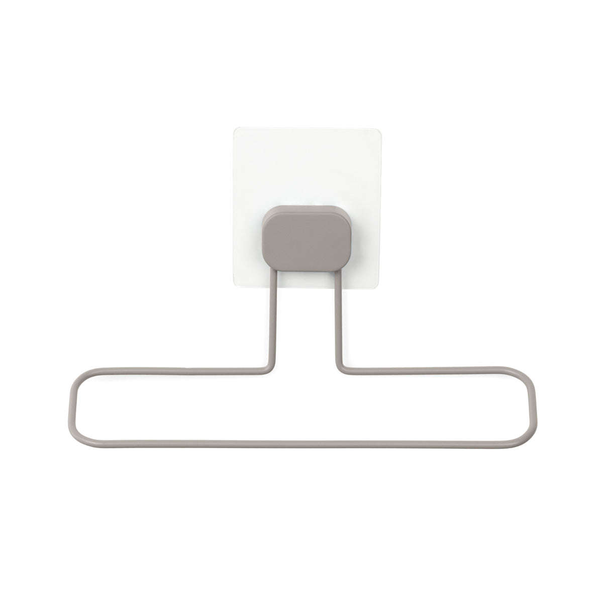 Piccolo portasciugamani autoadesivo beige