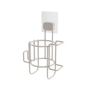 Porte sèche-cheveux auto-adhésif beige