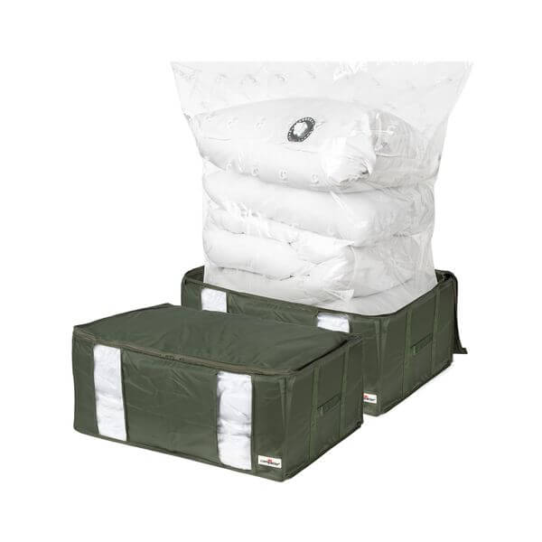 Lot de 2 housses de rangement sous vide Ecologik XXL