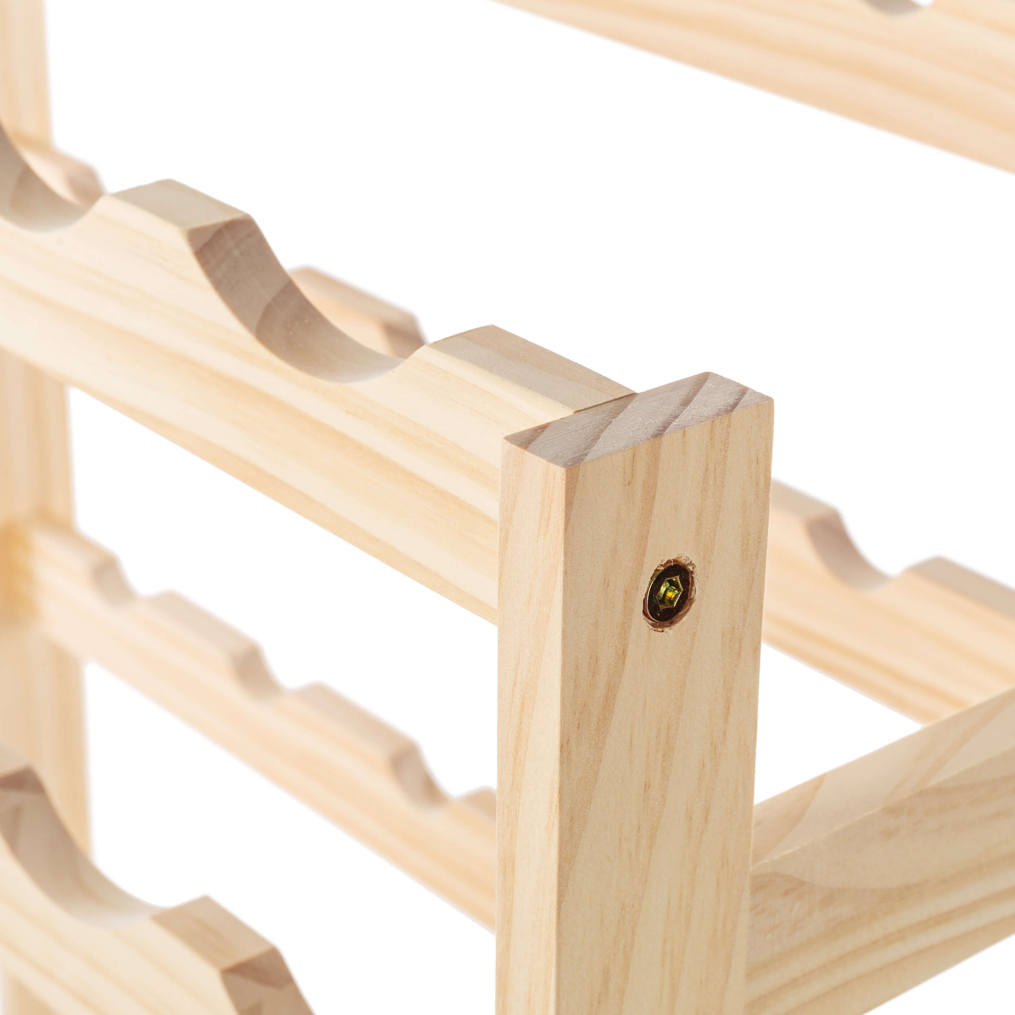 Botellero – Organizador de botellas de madera Luana FSC