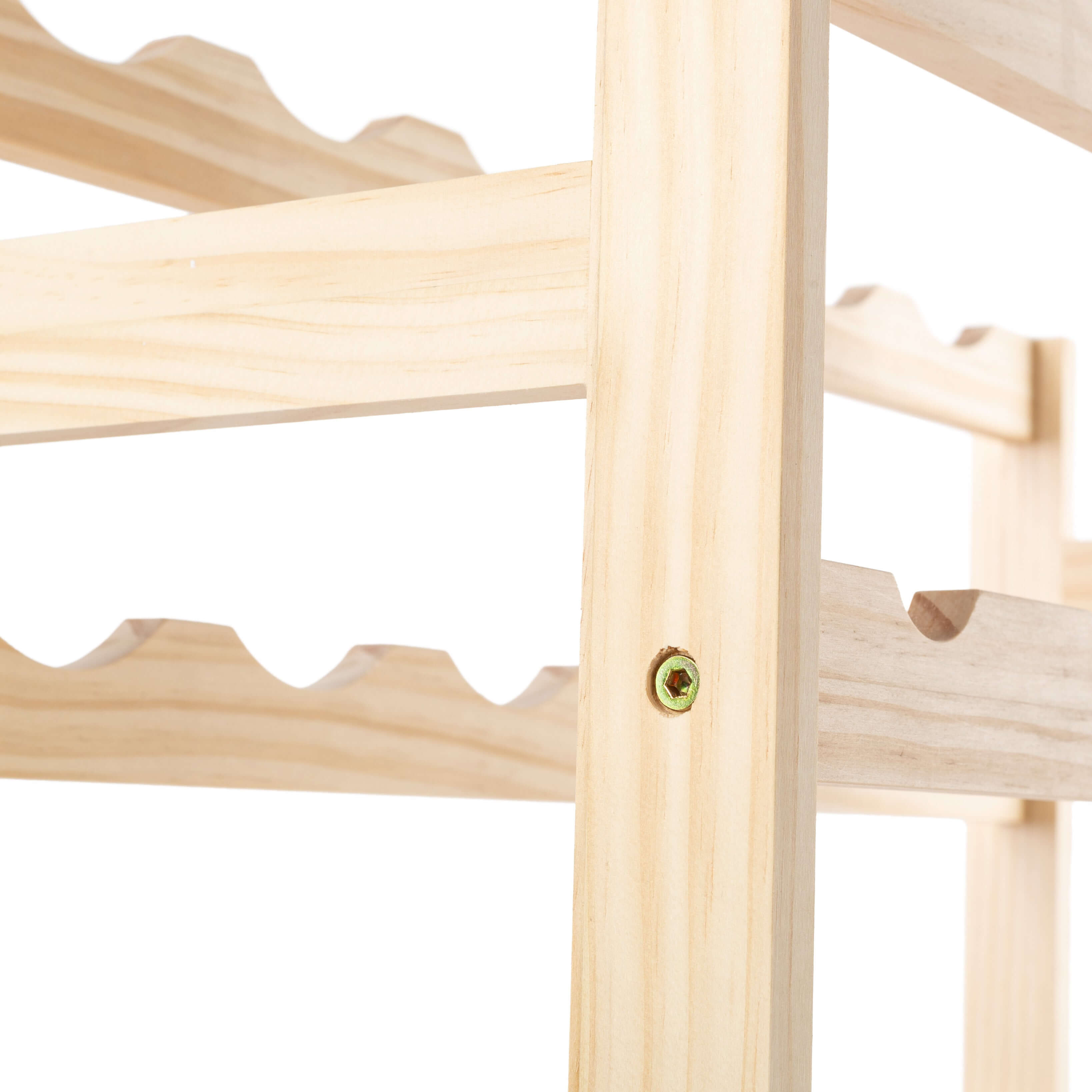 Botellero – Organizador de botellas de madera Luana FSC