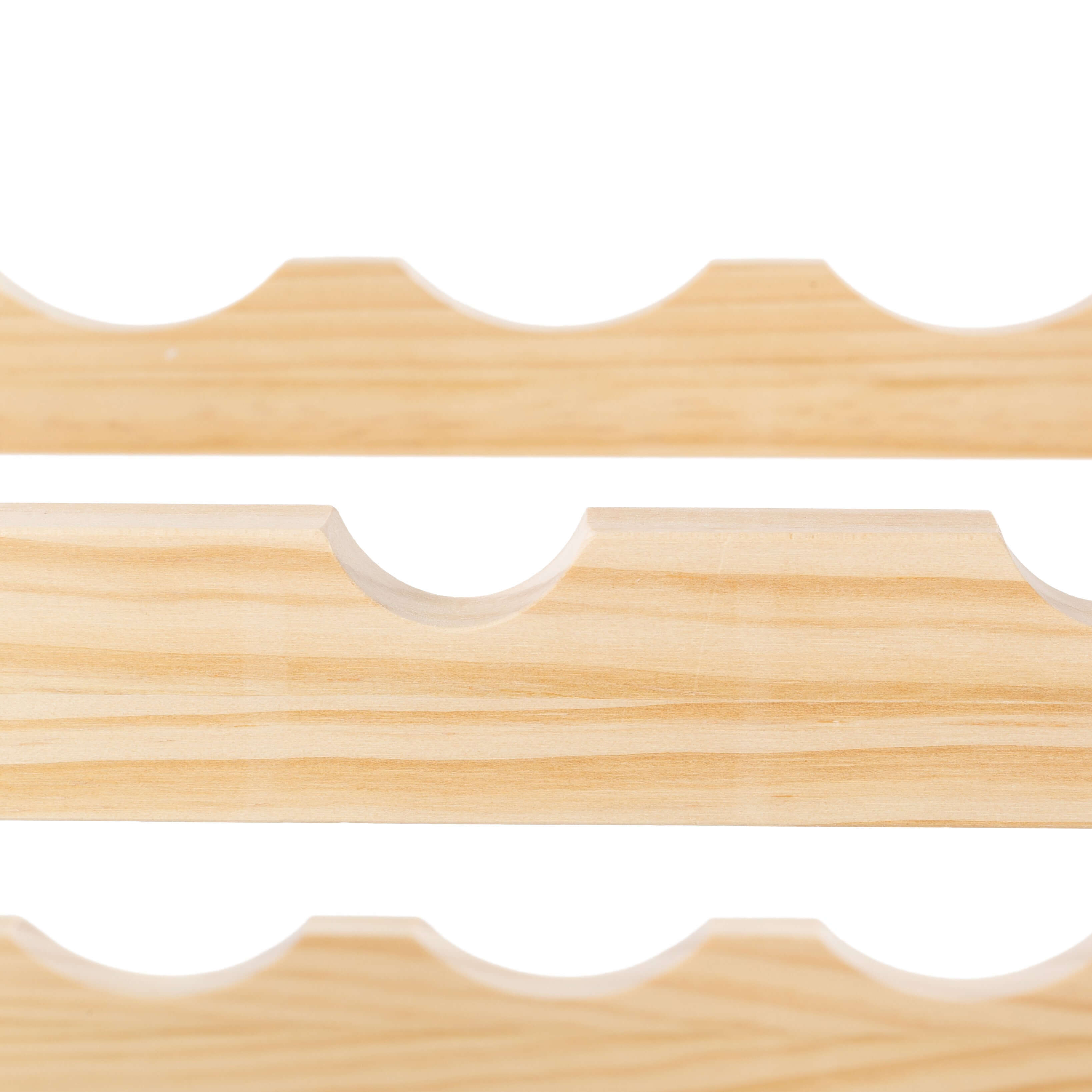 Botellero – Organizador de botellas de madera Luana FSC