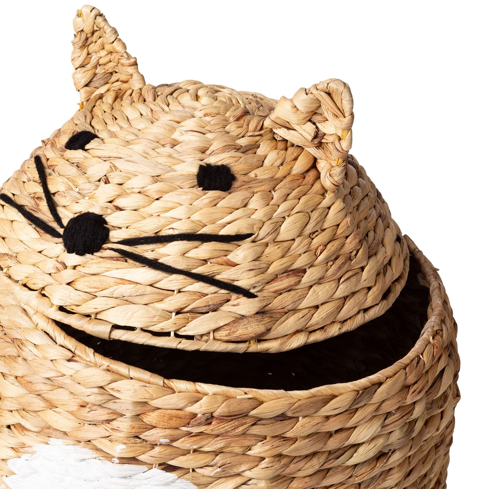 Panier de rangement enfant en jacinthe d’eau Noah