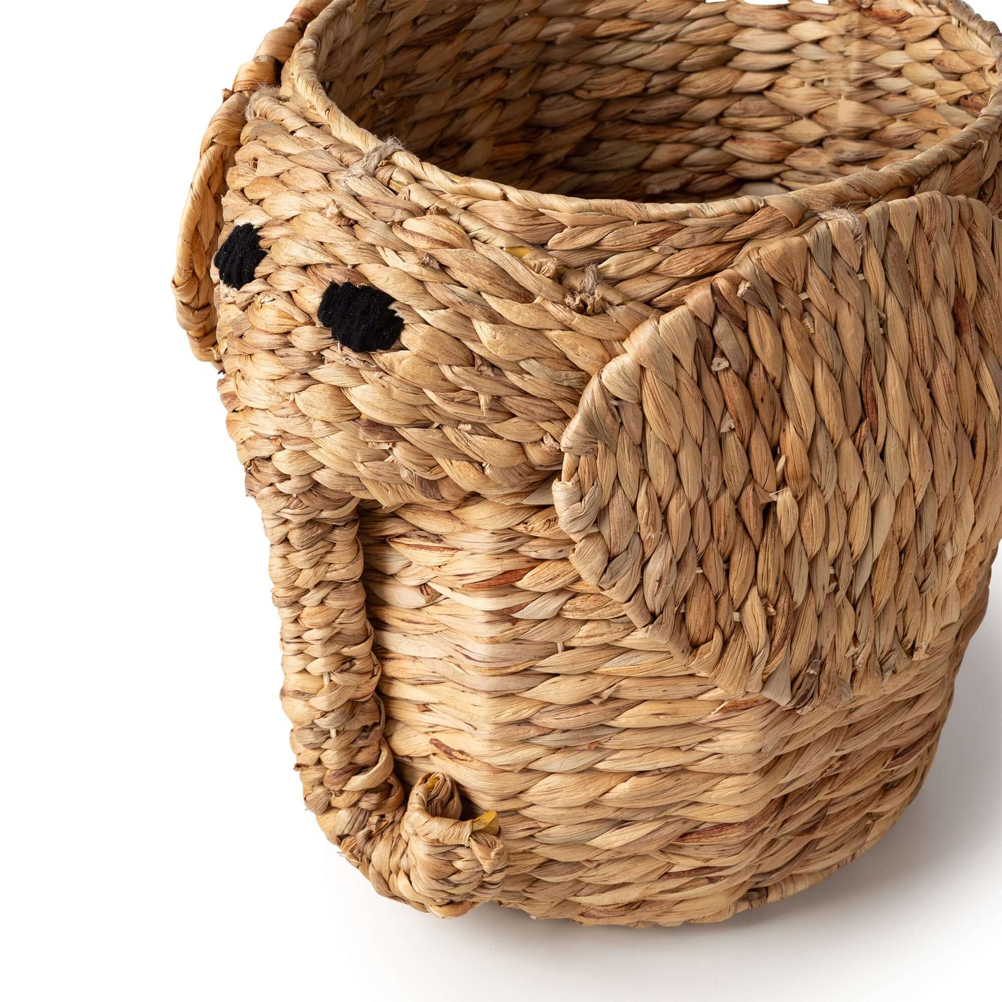 Panier de rangement enfant en jacinthe d’eau Noah