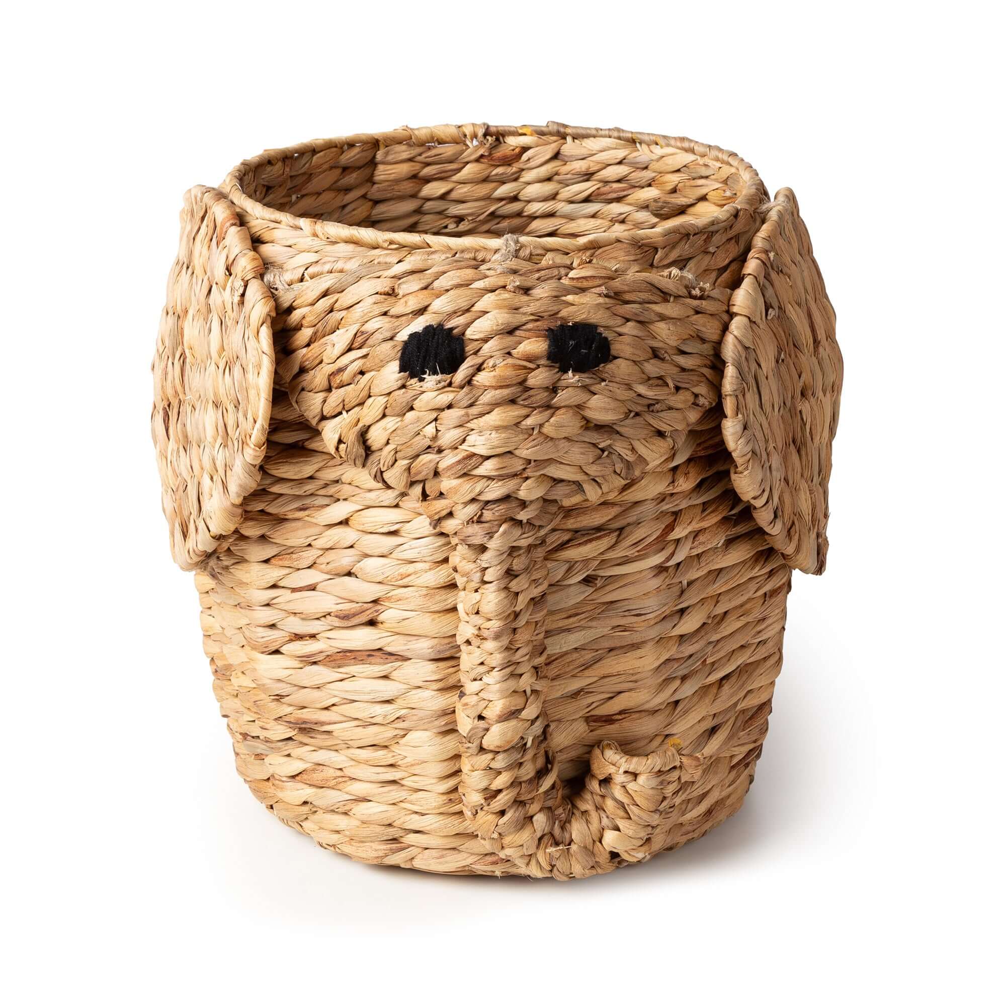 Panier de rangement enfant en jacinthe d’eau Noah