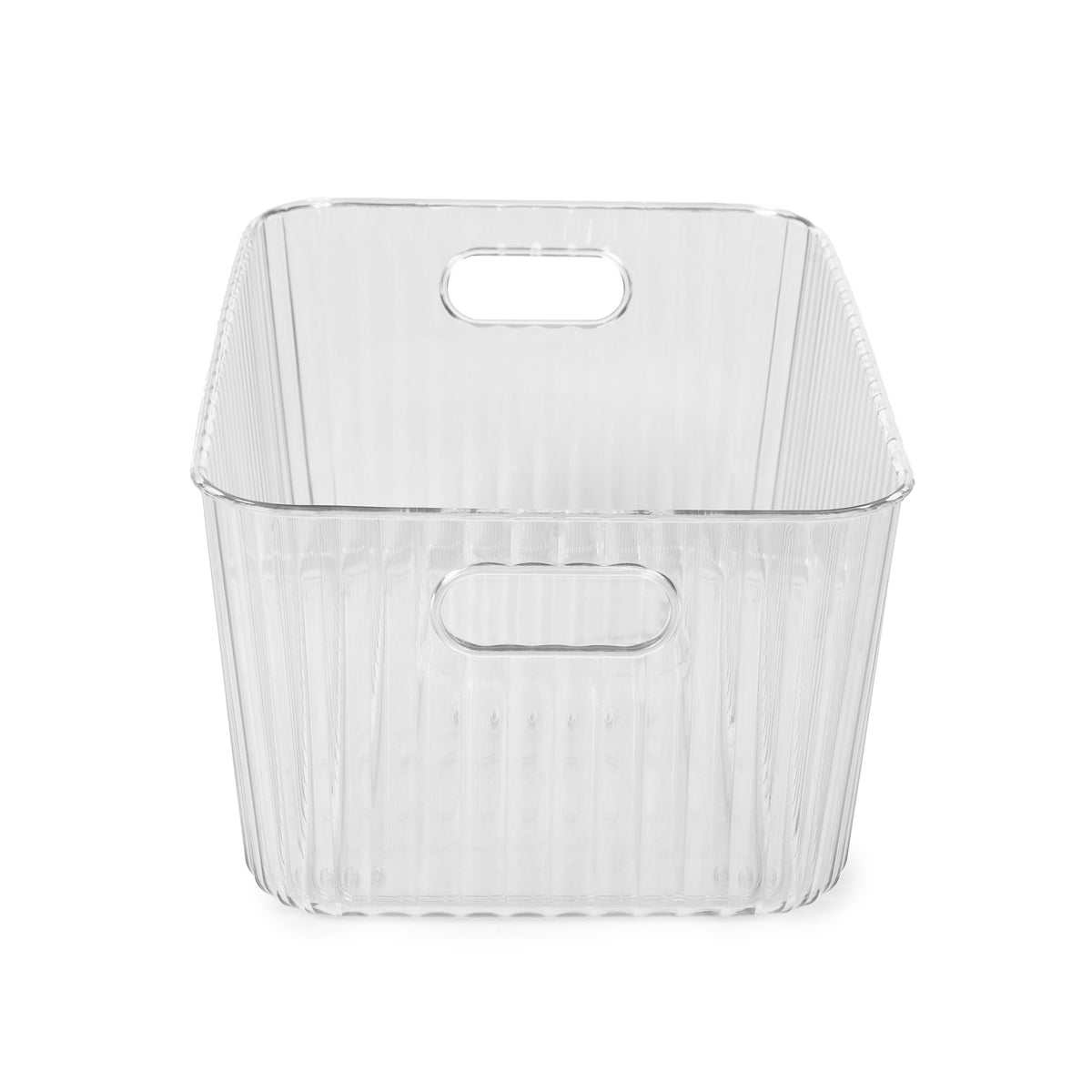 Panier de rangement transparent
