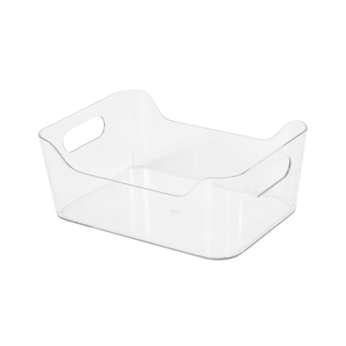 Panier de rangement transparent S