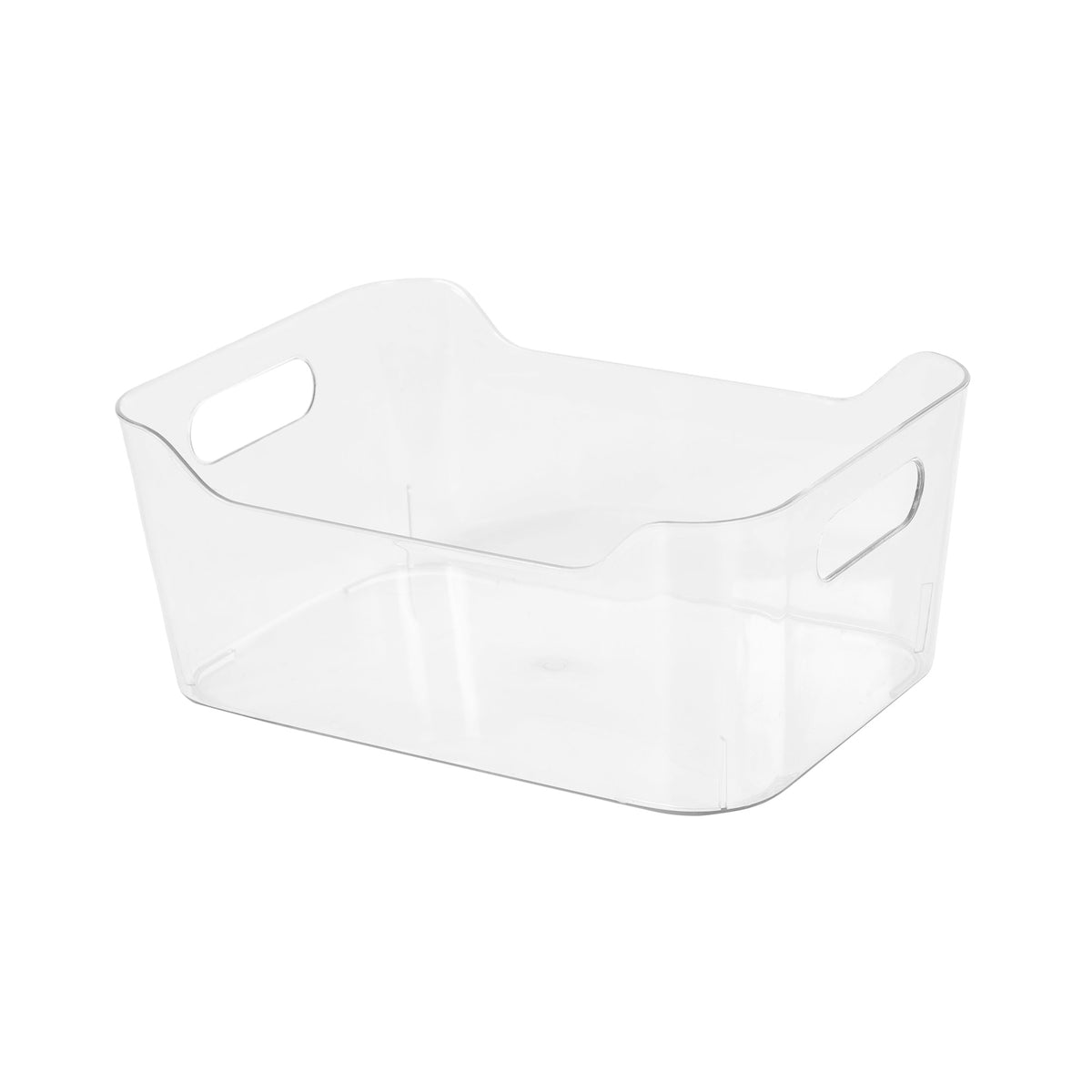 Panier de rangement transparent M