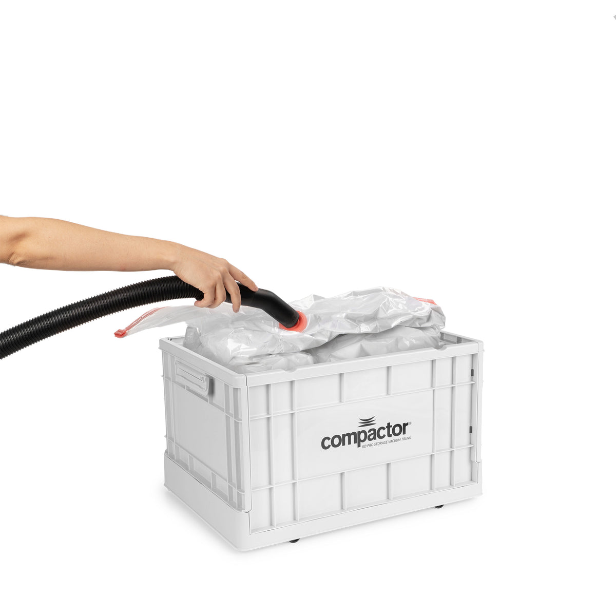 Optibox XL Foldable Vacuum Storage Box with Wheels