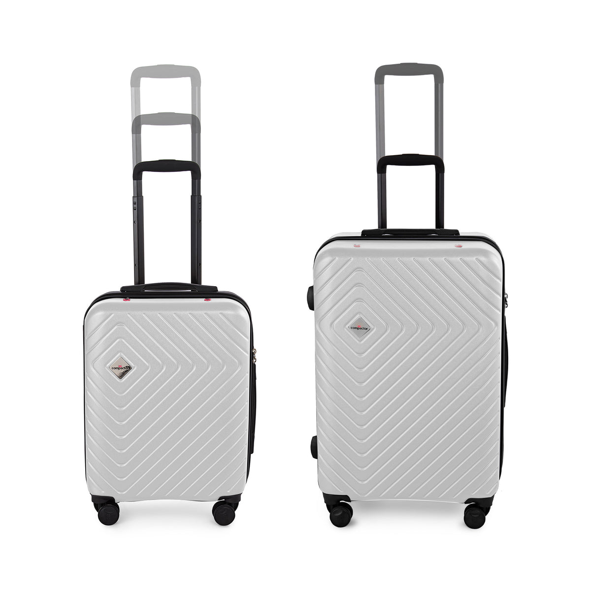 Set da 2 valigie: cabina + XL + pompa Turbo + pesa valigie