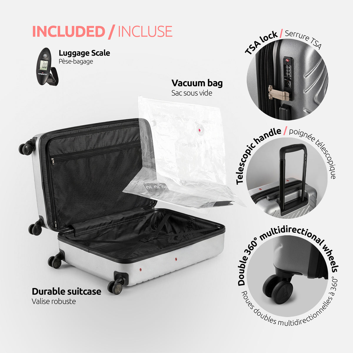 Stellar XL Space-Saving Suitcase