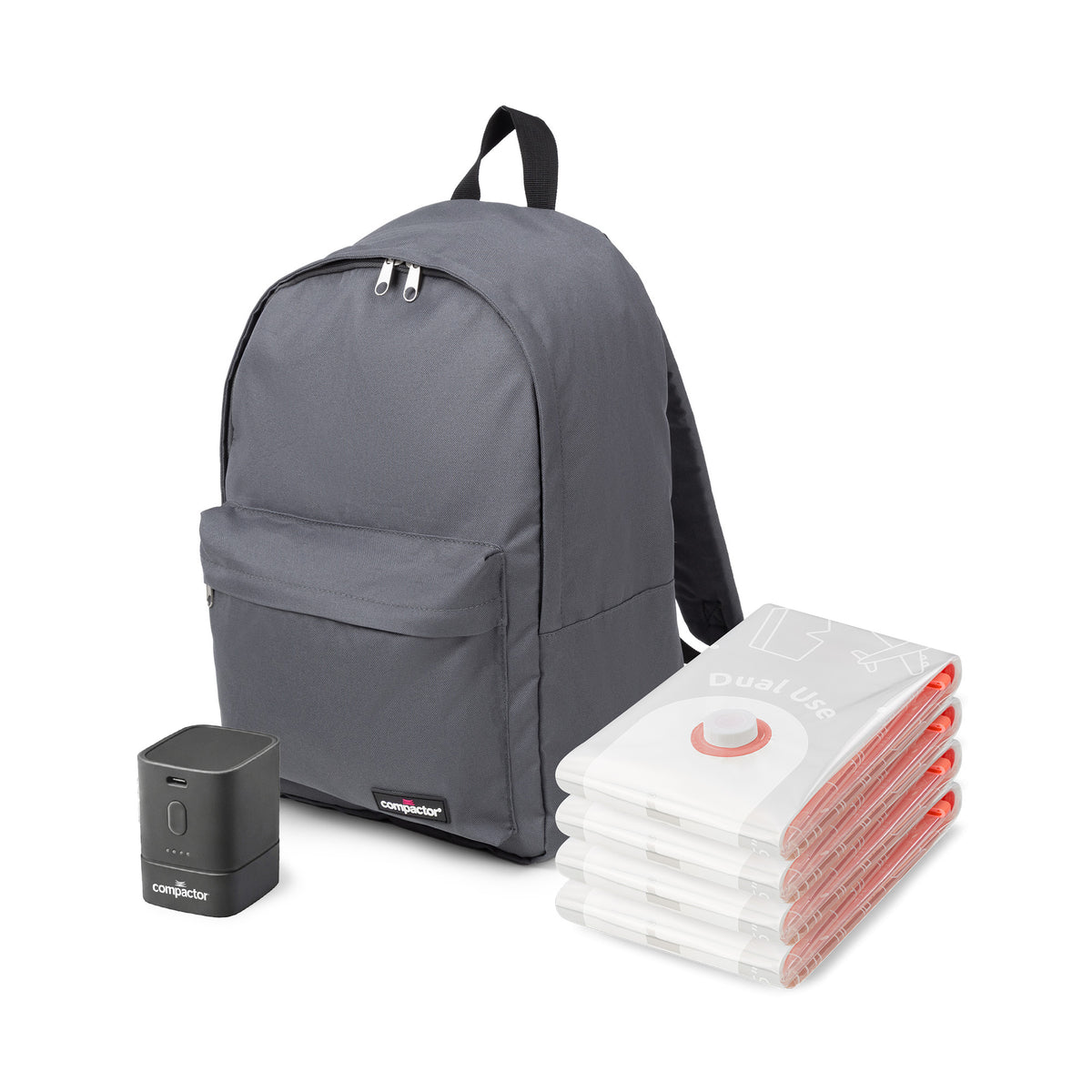 Lot 4 sacs sous vide + pompe Boost + sac à dos offert