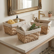 Lot 3 paniers de rangement taille S