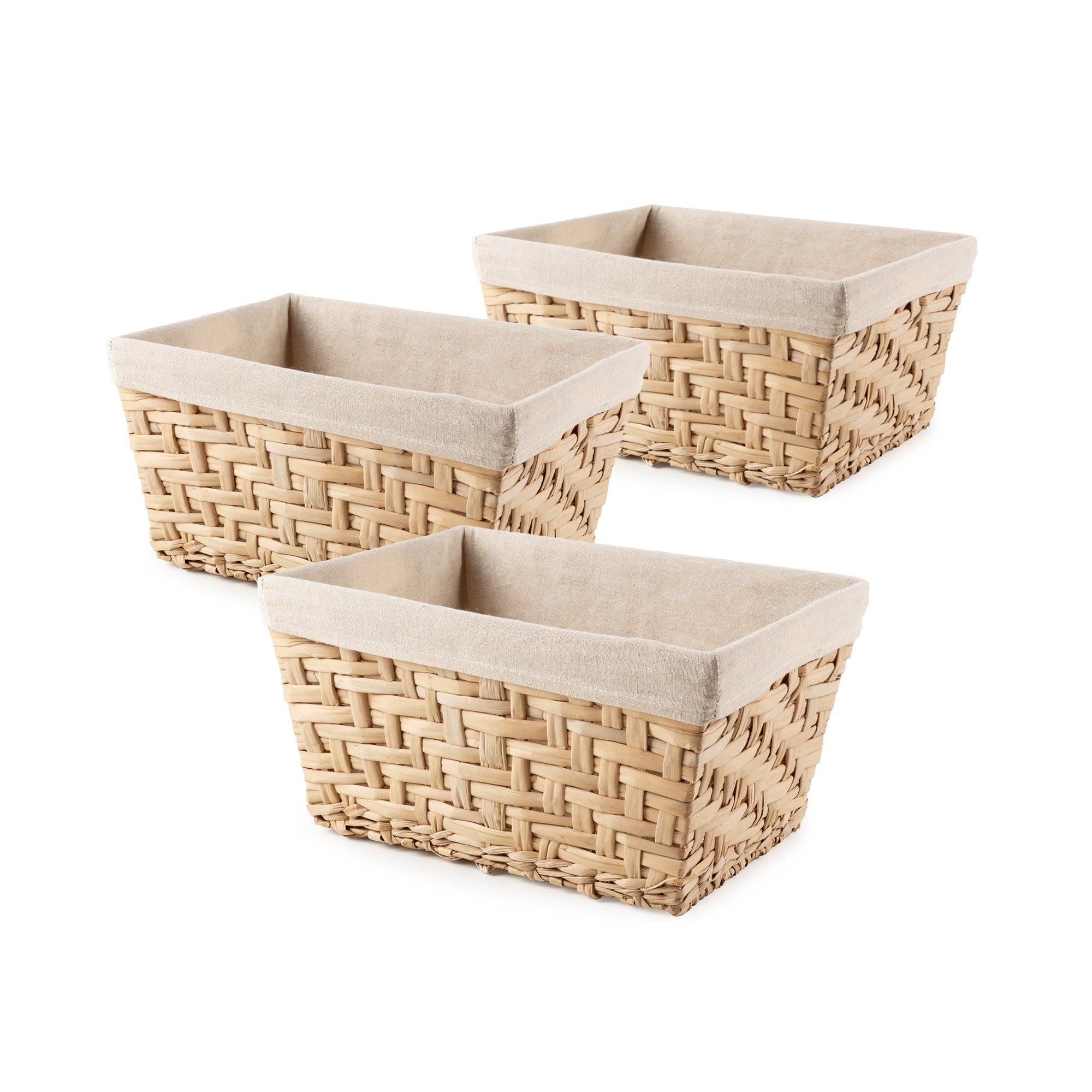 Lot 3 paniers de rangement taille M