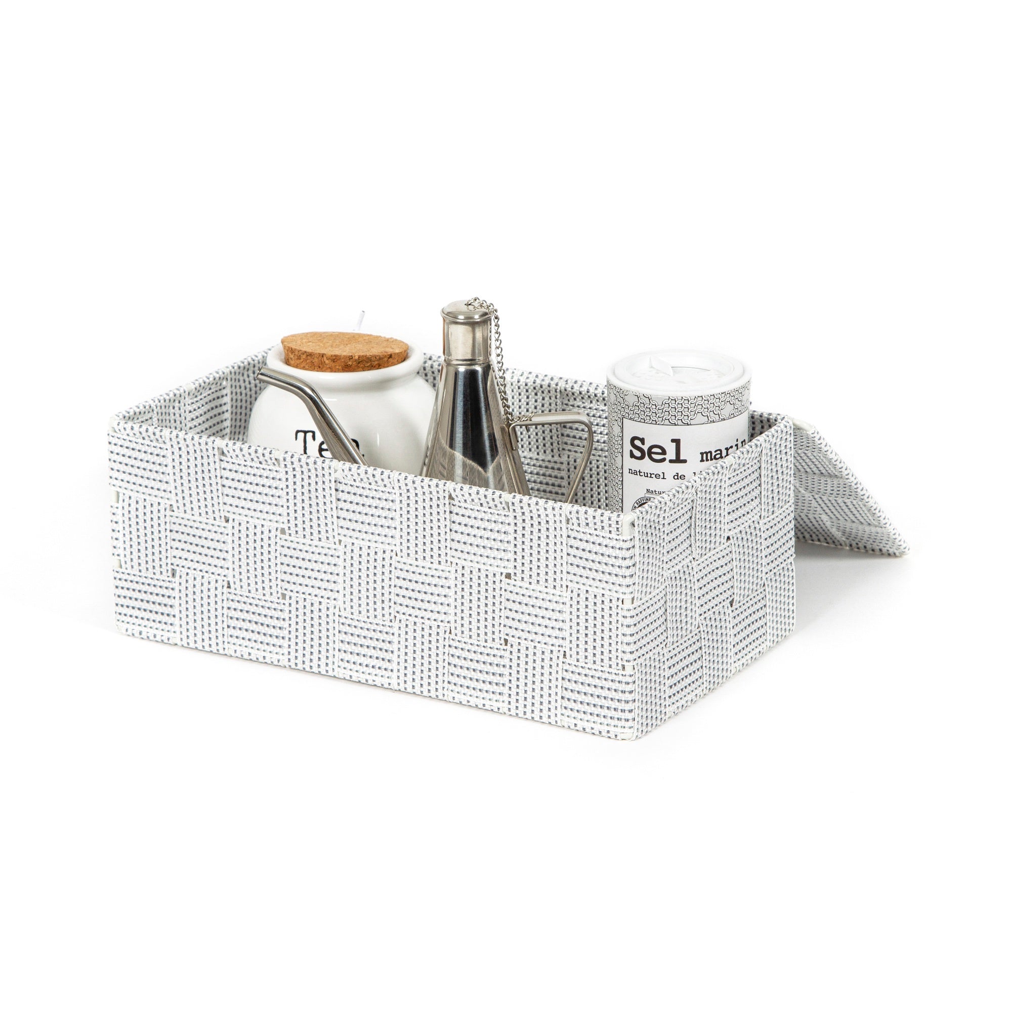 Lot 3 boîtes de rangement avec couvercle