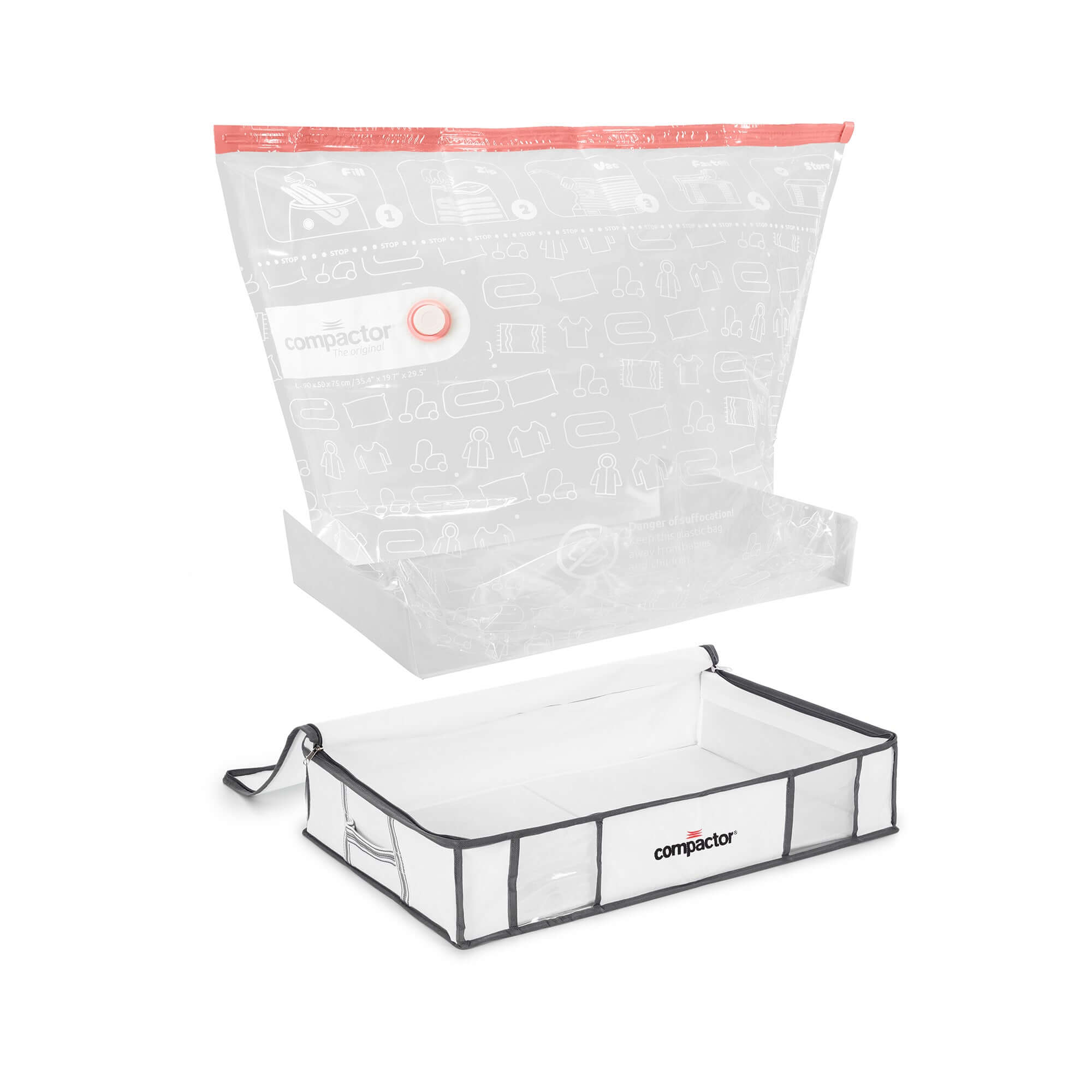 Housse de rangement sous vide L