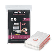 Lot de 2 sacs de rangement sous vide S Vac&Roll