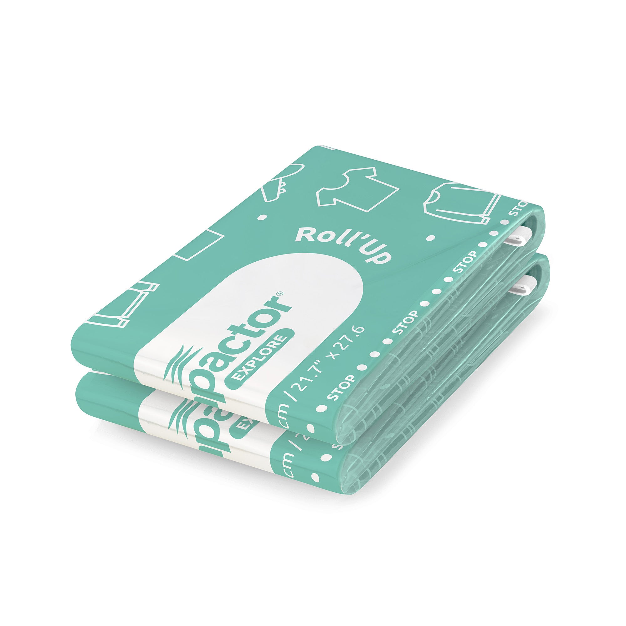 Lot 2 sacs sous vide de voyage Roll-up