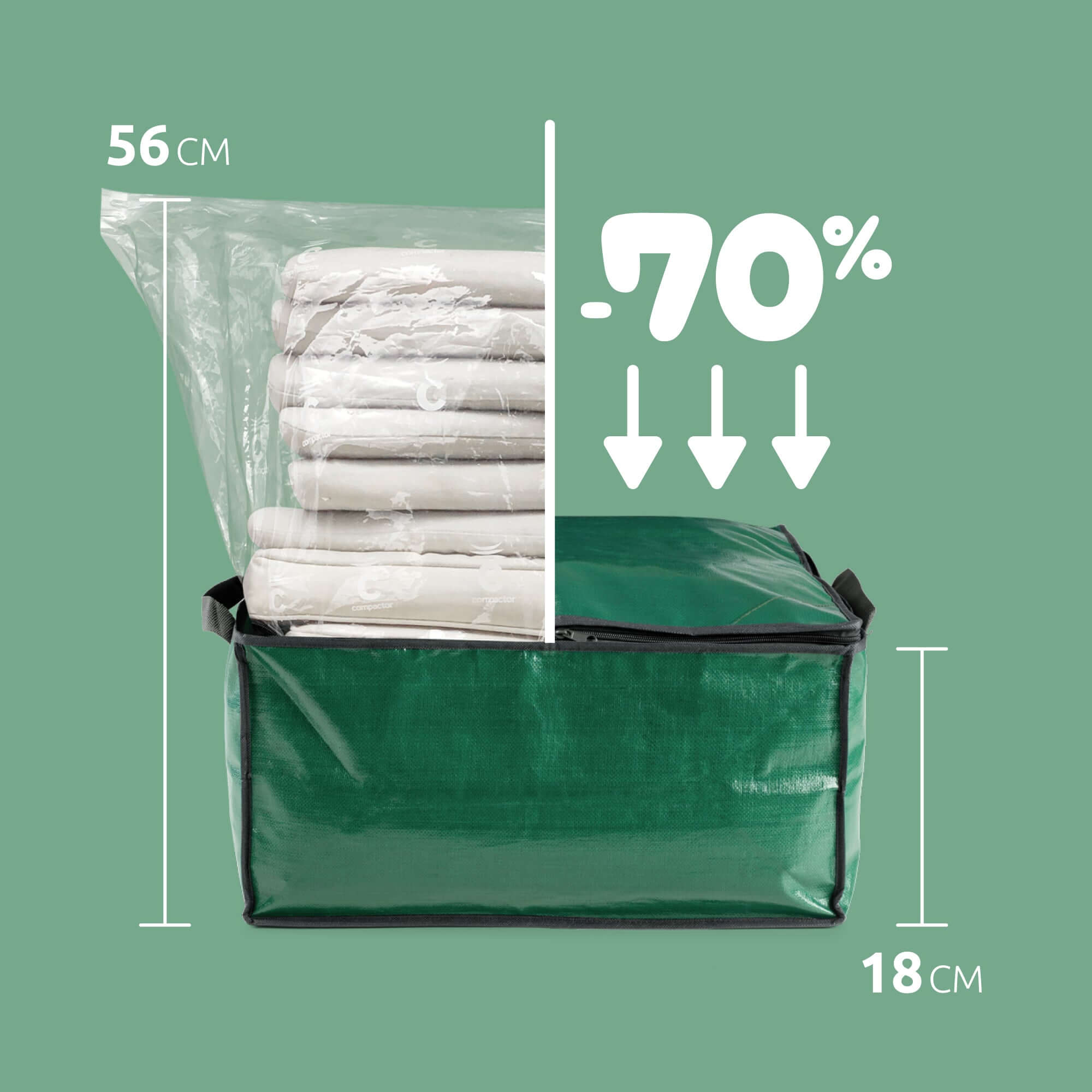 Housse de rangement sous vide Garden