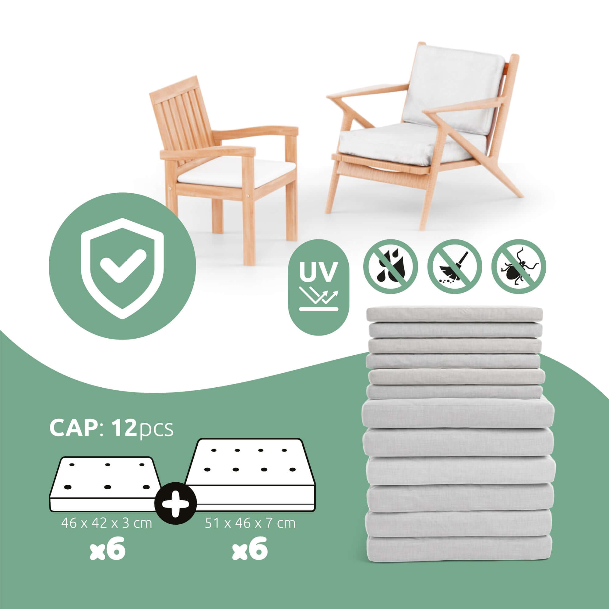 Housse de rangement sous vide Garden