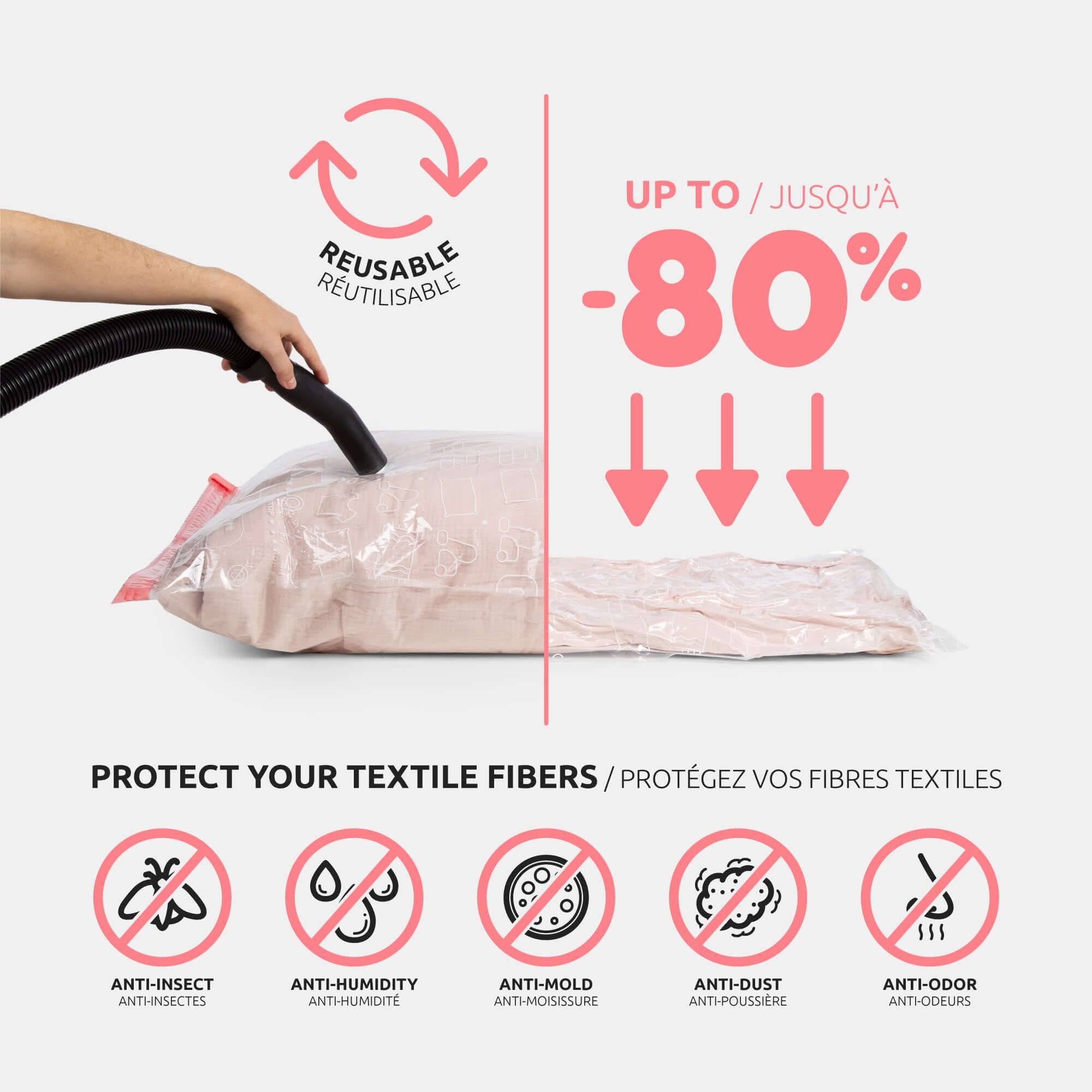 Sac sous vide AspiSpace