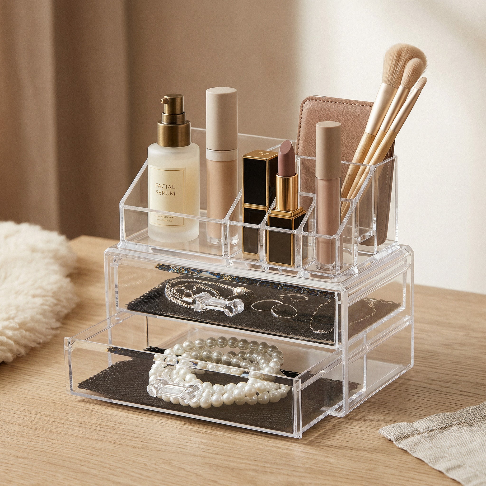 Rangement maquillage et cosmétiques