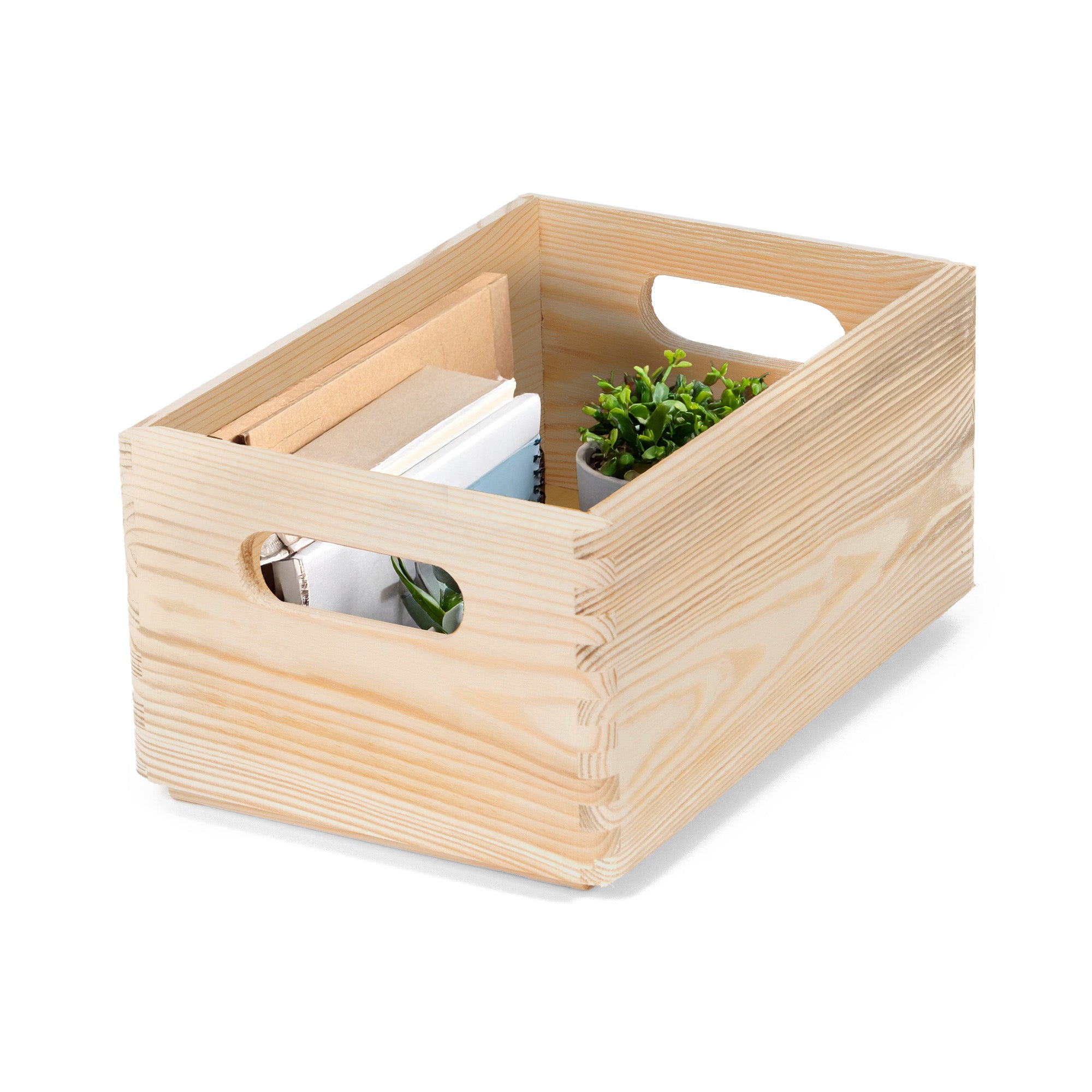 Skyr S wooden storage box