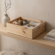 Caisse de rangement en bois Skyr M