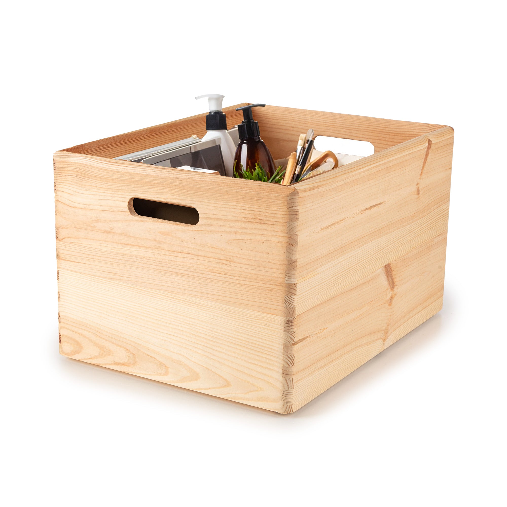 Caja de almacenamiento de madera Skyr L