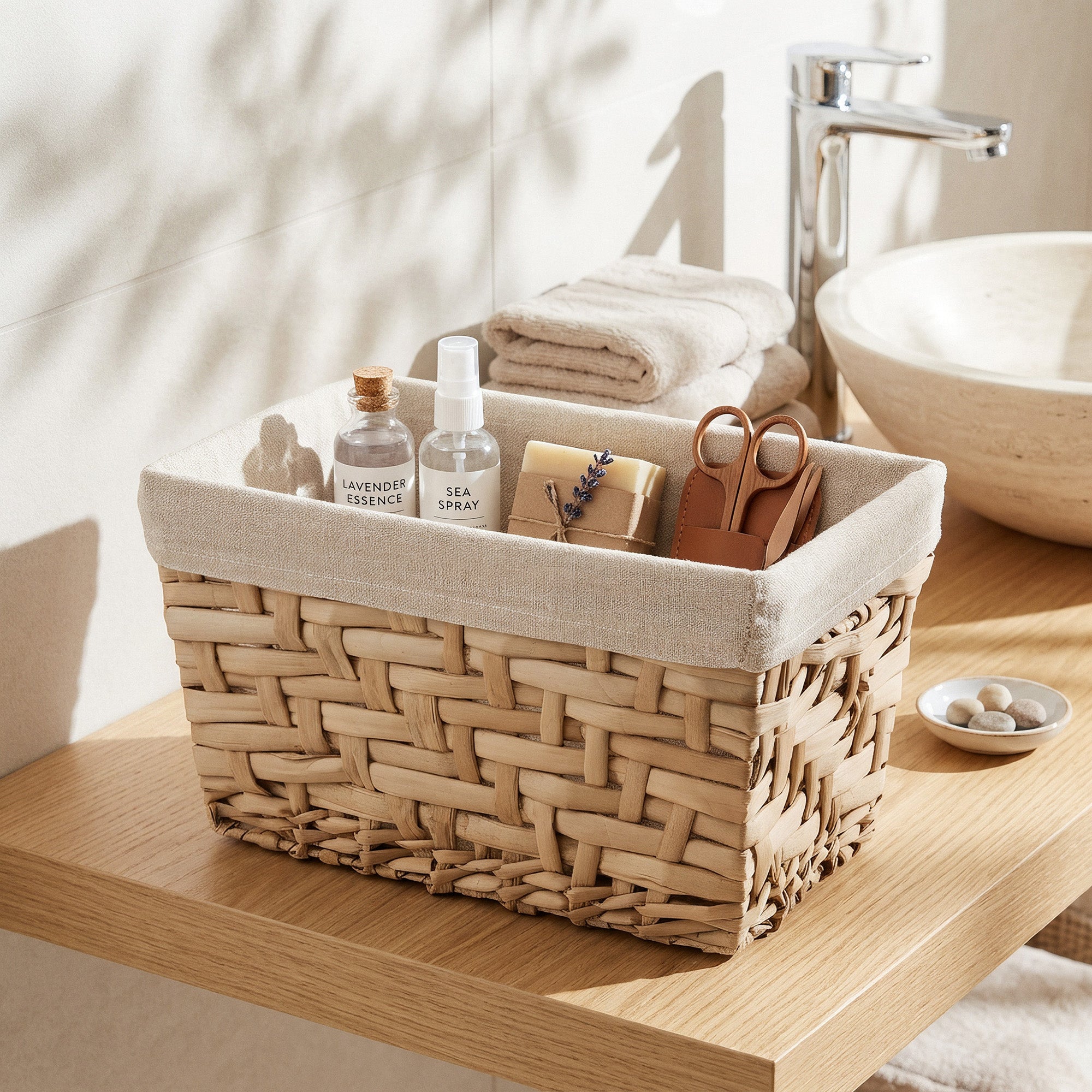 Cesta de almacenamiento Fiesta S Seagrass