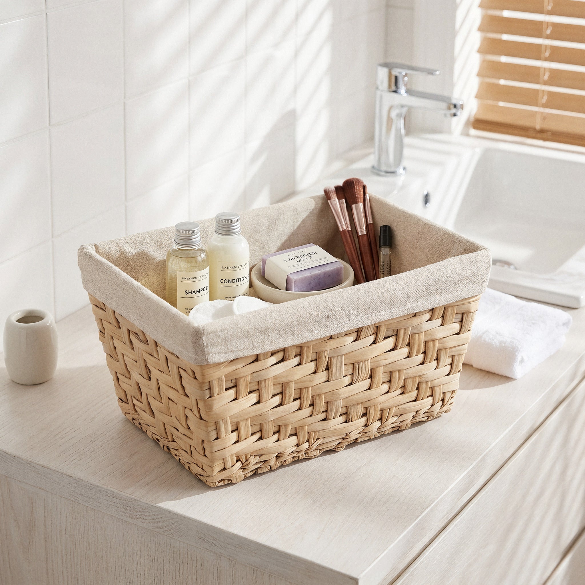 Fiesta Seagrass Storage Basket Size M